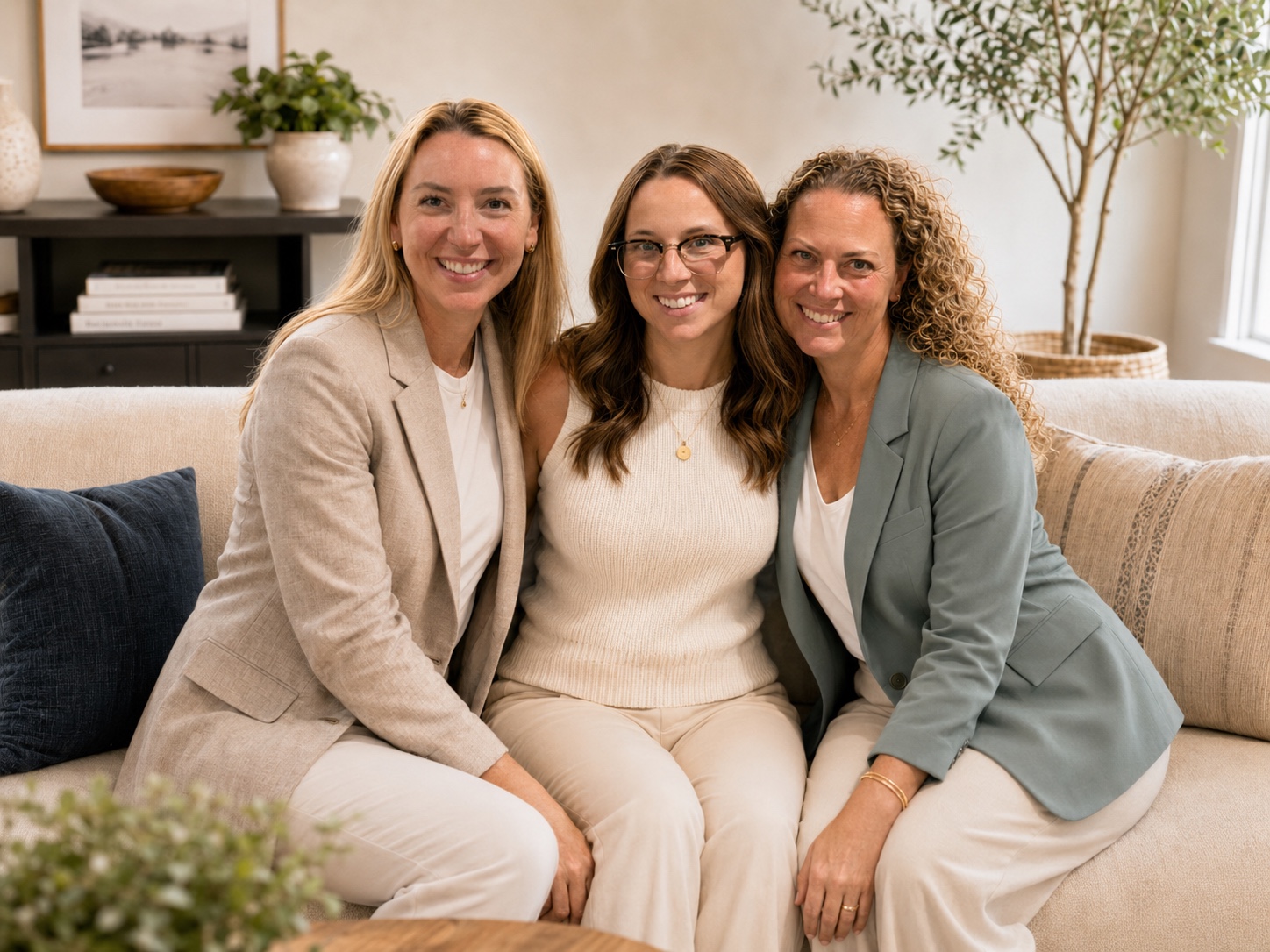 Lindsey, Katie, and Carlin